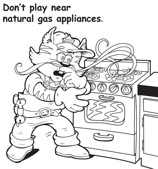 gas appliances colorsheet